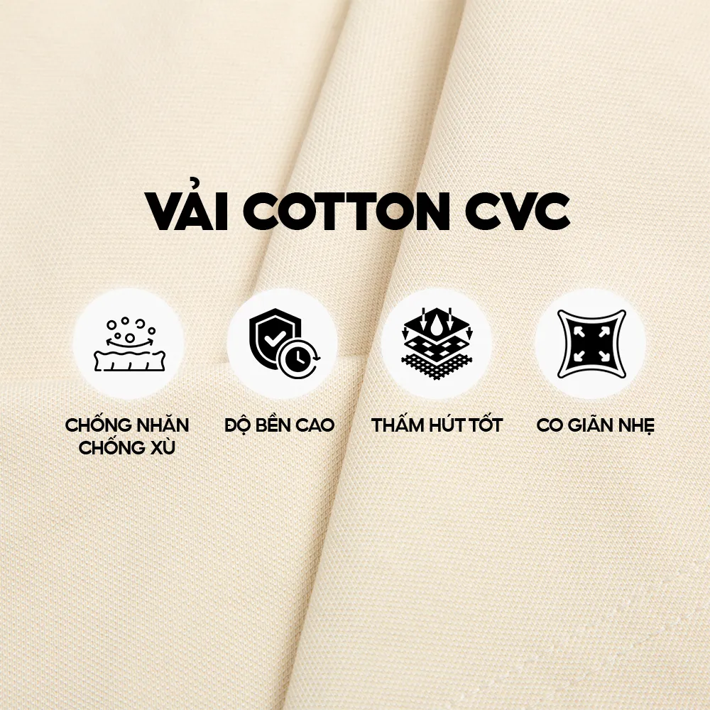 Ảnh Áo polo nam có cổ Snake Necklace, chất vải CVC thấm hút mồ hôi, họa tiết thêu sang trọng - FEAER 4