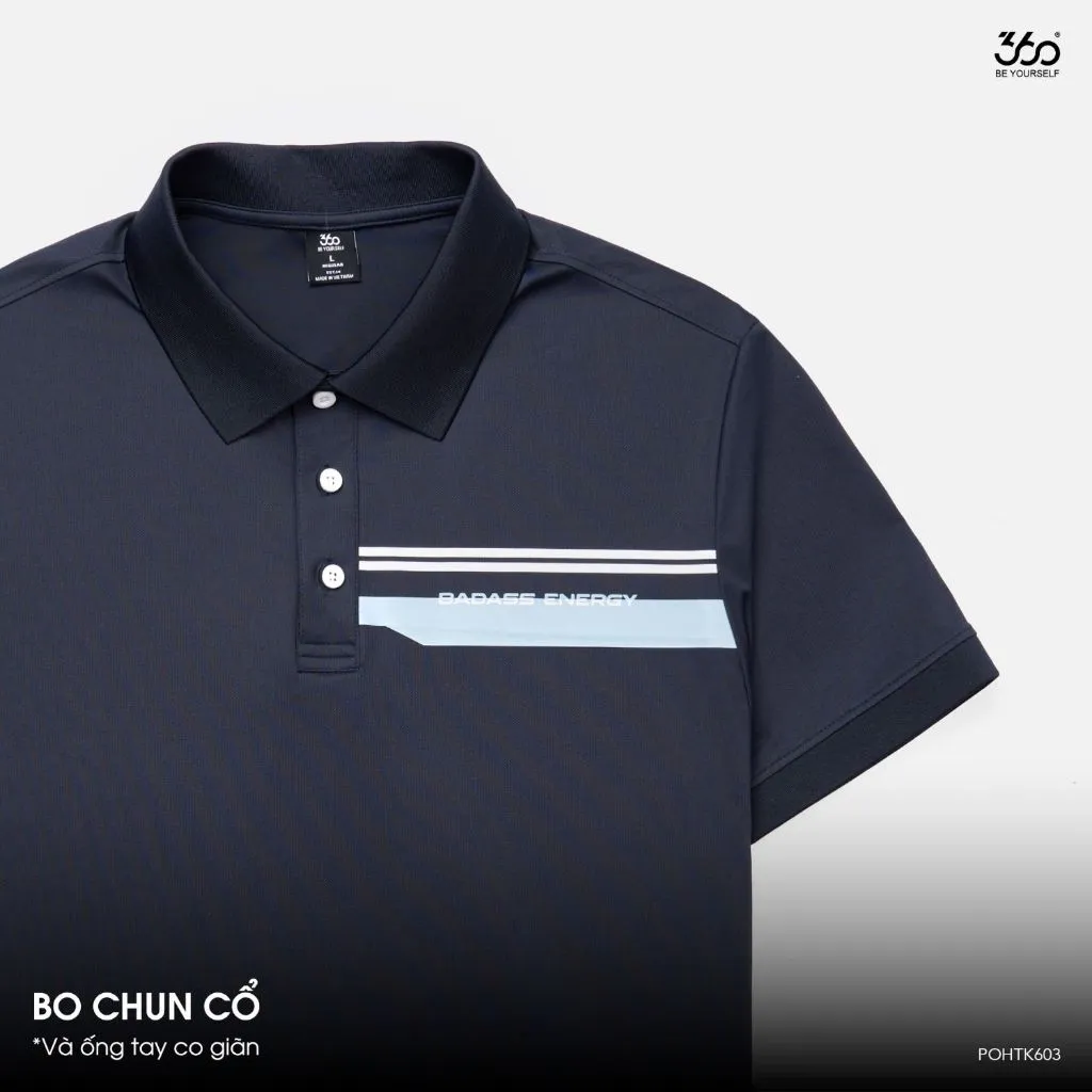 Ảnh Áo polo nam COOL TOUCH 360 Boutique áo polo cao cấp, co dãn, thoáng mát - POHTK603 2