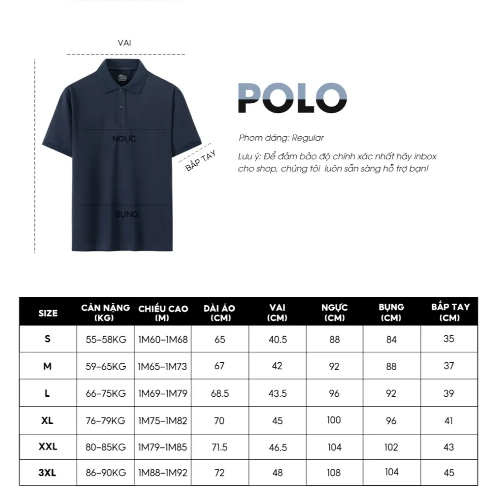 Ảnh Áo Polo Nam Cotton 5S FASHION, Phom Regular Trơn Basic, Màu Sắc Dễ Phối (APC24008) 1