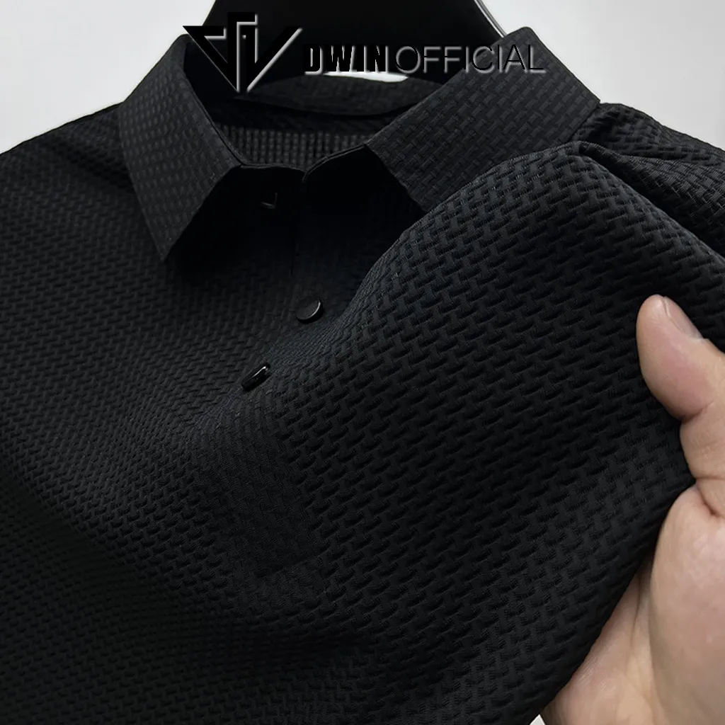 Ảnh Áo polo nam DWIN basic chất vải tuyết băng thoáng mát cao cấp chống nhăn local brand 1