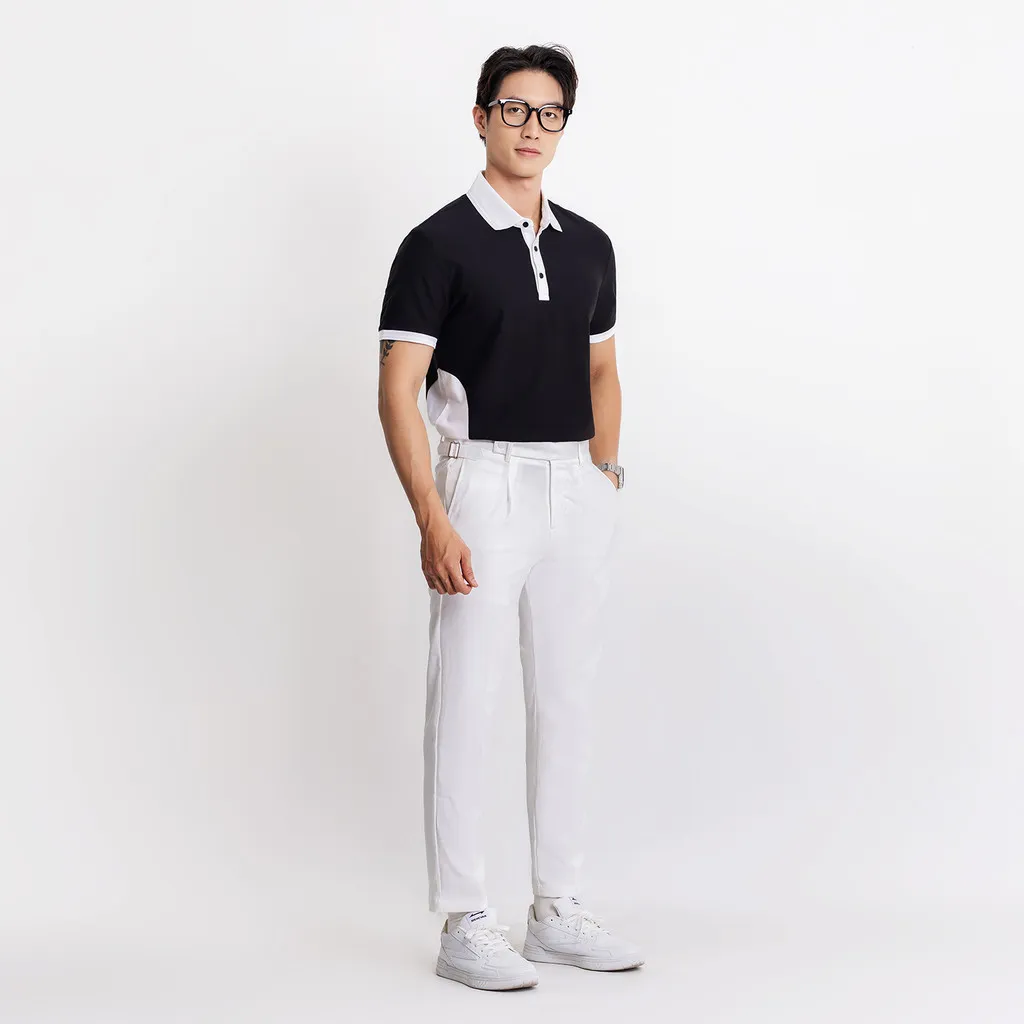 Ảnh Áo Polo Nam FORM REGULAR R1300 BD221 BEN & TOD chất cotton cao cấp thanh lịch đơn giản thoáng mát 3