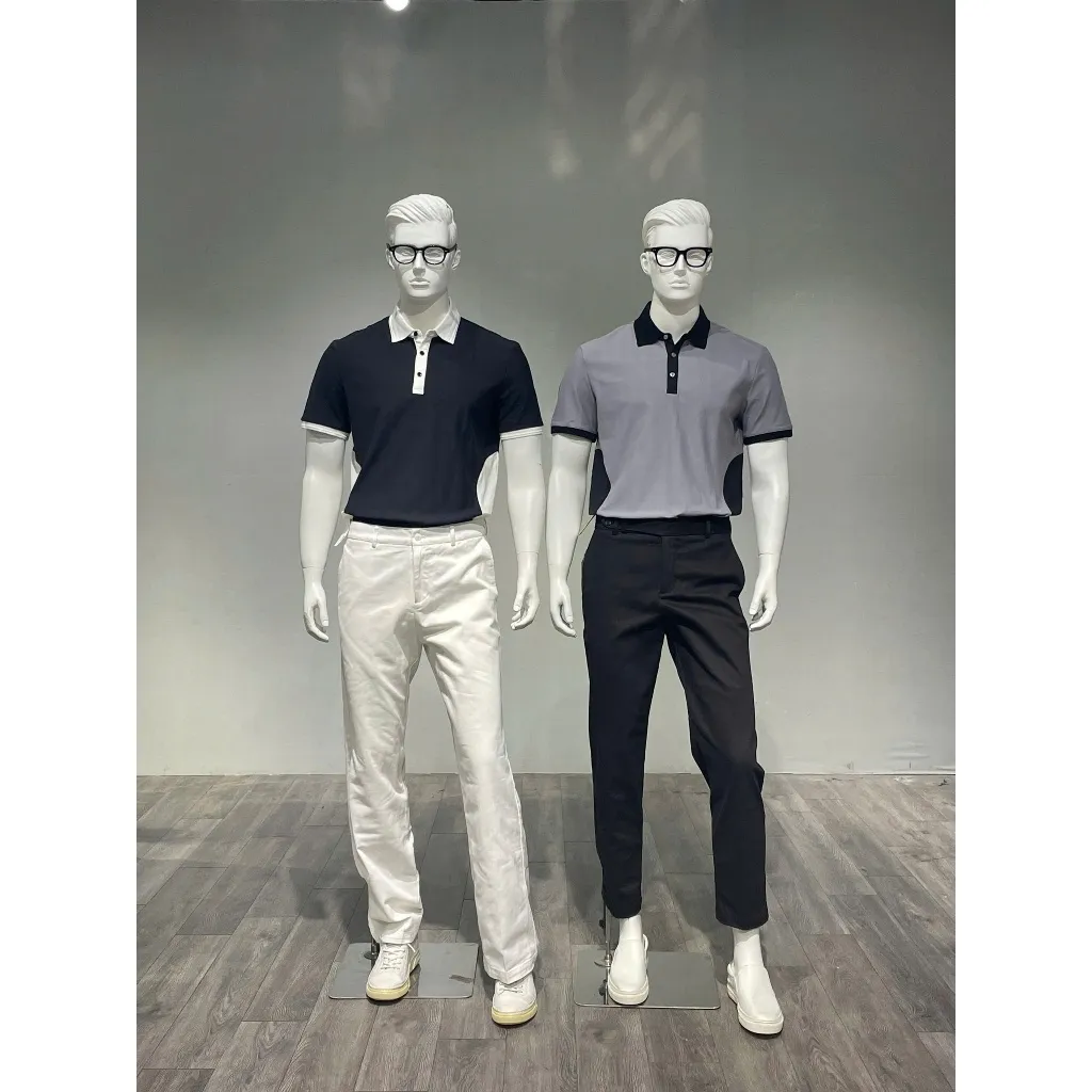 Ảnh Áo Polo Nam FORM REGULAR R1300 BD221 BEN & TOD chất cotton cao cấp thanh lịch đơn giản thoáng mát 4