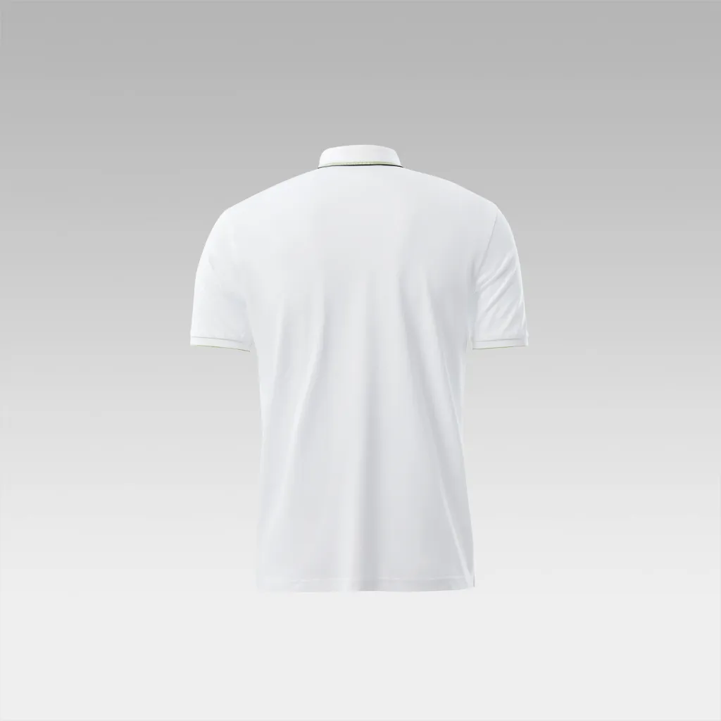 Ảnh Áo POLO nam HLA Sportsday basic logo viền cổ thể thao thoáng khí và thoải mái vận động 2