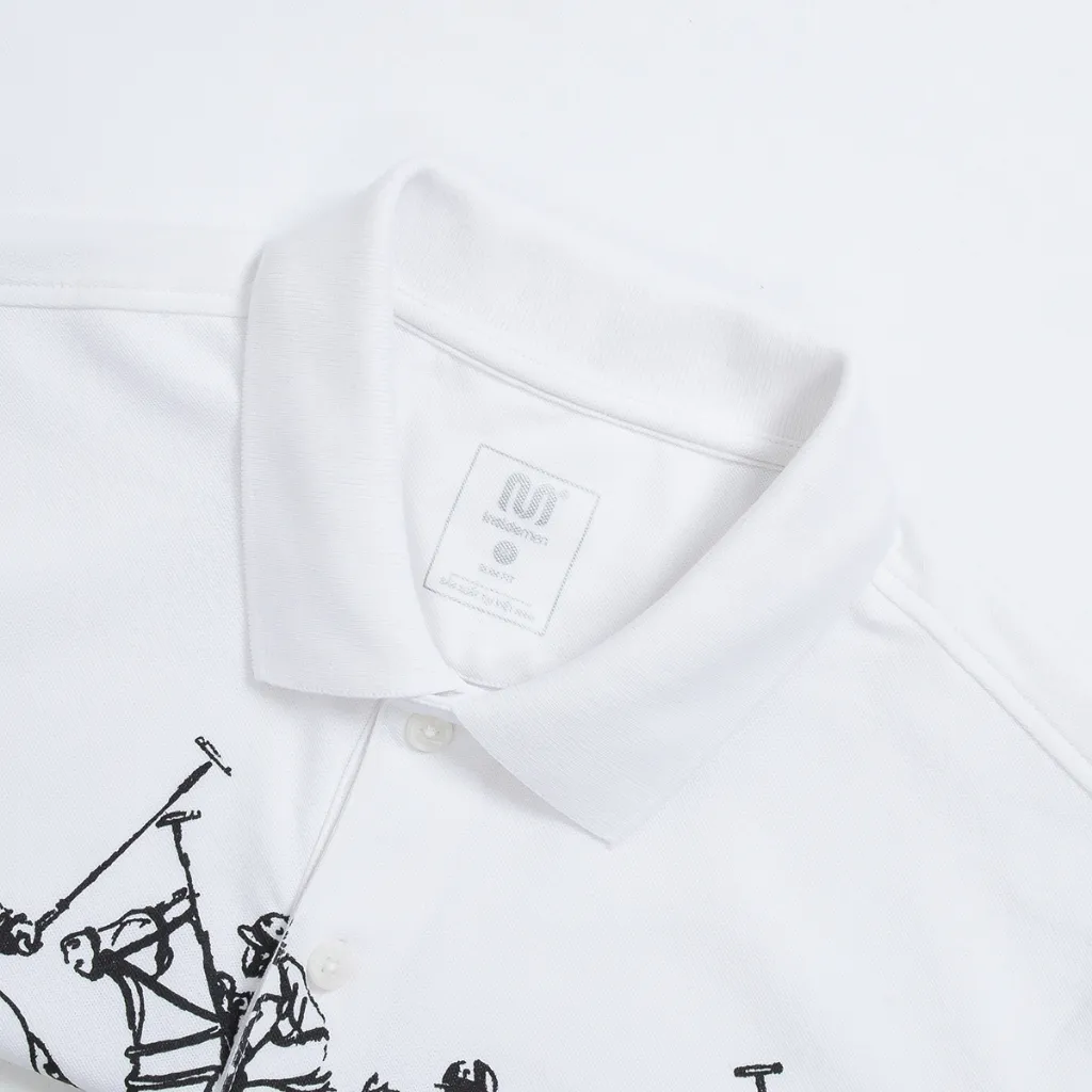 Ảnh Áo Polo Nam INSIDEMEN Tay Ngắn Họa Tiết SlimFit Thoáng Khí Làm Mát Tự Nhiên Nhiều Màu IPS006S3 2