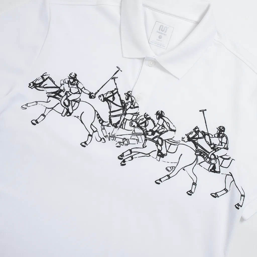 Ảnh Áo Polo Nam INSIDEMEN Tay Ngắn Họa Tiết SlimFit Thoáng Khí Làm Mát Tự Nhiên Nhiều Màu IPS006S3 4