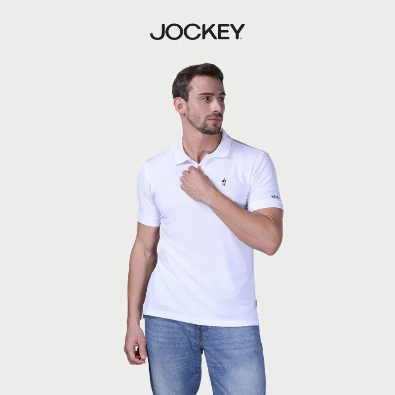 Ảnh Áo Polo Nam Jockey poly cafe thêu logo Full Boy - J4027 4