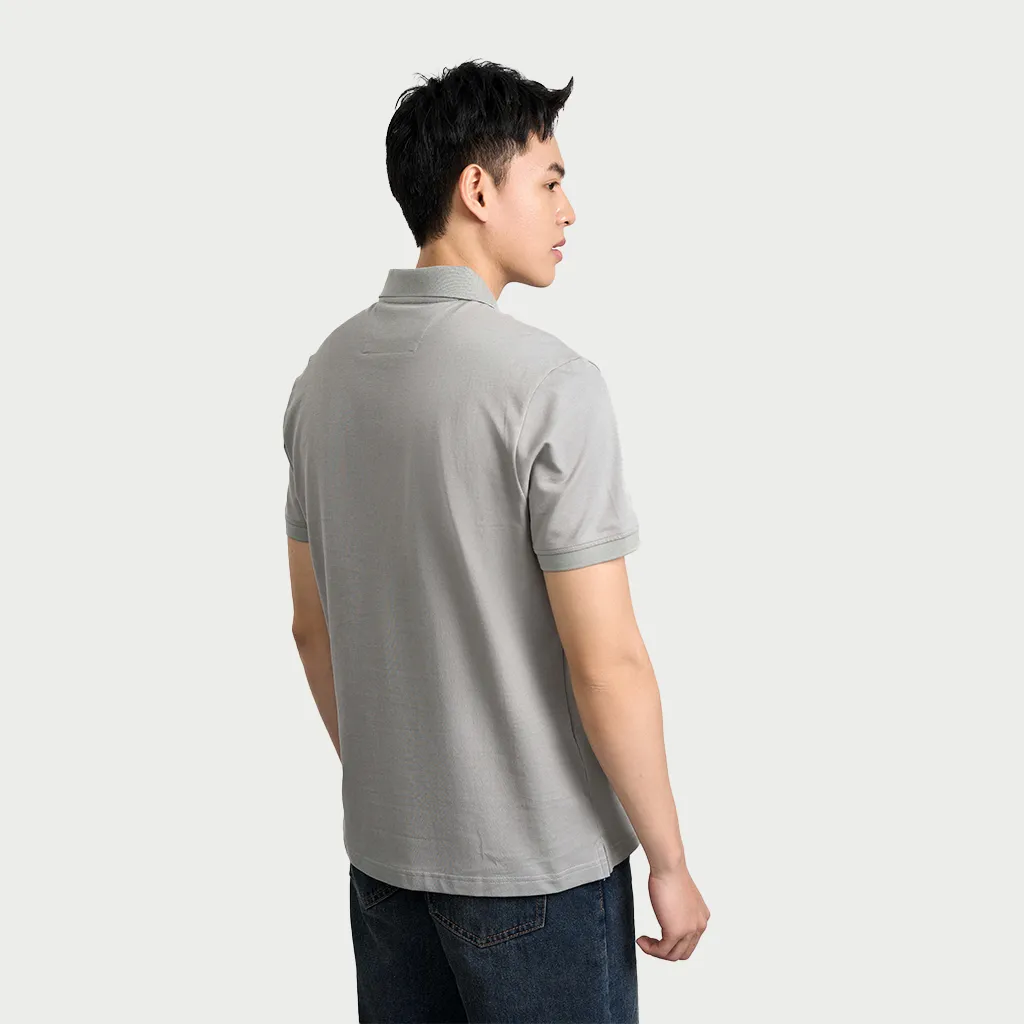 Ảnh Áo Polo Nam Krik Form Regular Thiết Kế Cảm Hứng Monthly Tracks Thêu Nhẹ Tinh Tế PL2226 3