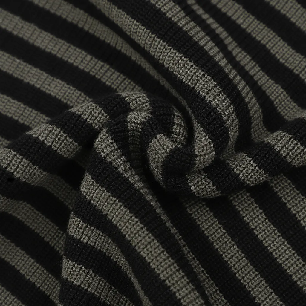 Ảnh Áo Polo nam LEN DỆT KIM cotton cao cấp Block Stripes Polo phong cách thời thượng thanh lịch chỉn chu LEEVUS APL334 4