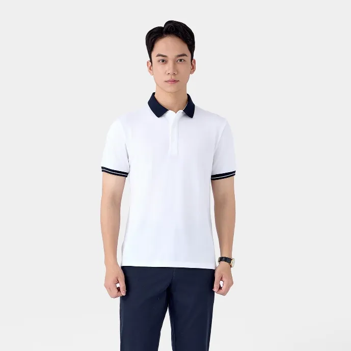 Ảnh Áo Polo Nam MIX-COLOR Ngắn Tay 5S FASHION Cotton Mát Lạnh, Thoáng Khí, Lịch Lãm APC25033 4