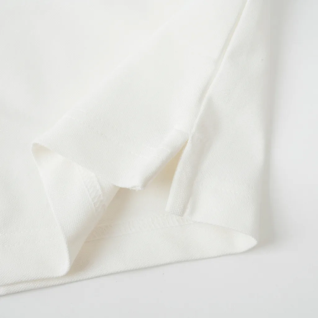 Ảnh Áo polo nam MMANS màu trắng gạo basic tinh tế sang trọng chất vải cotton poly cao cấp co giãn 4