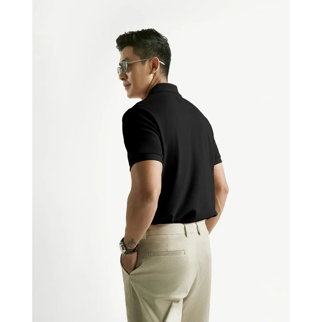 Ảnh Áo Polo Nam Ngắn Tay Trơn Form Fitted - Routine 10S25POL024 1