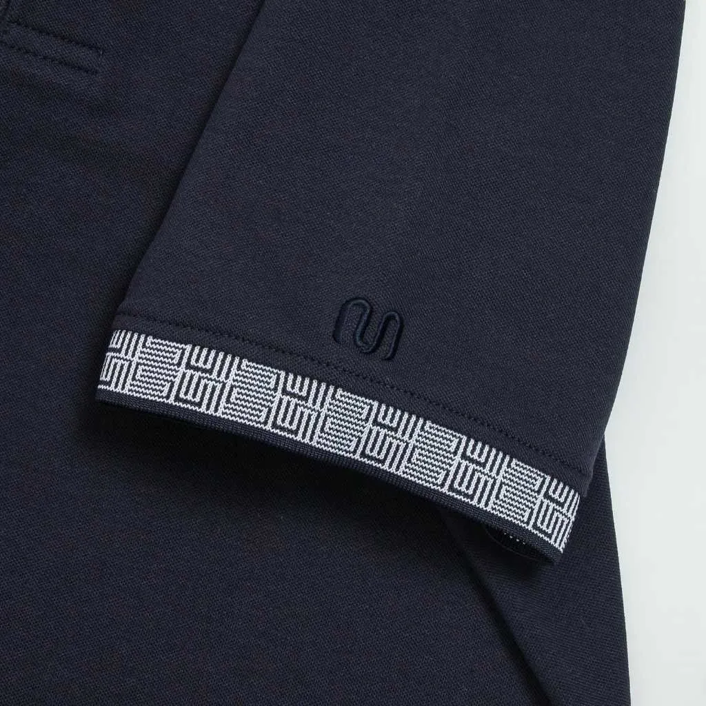 Ảnh Áo Polo Nam Tay Ngắn Insidemen Slim Fit ôm vừa vặn co giãn nhẹ IPS228AS0 2