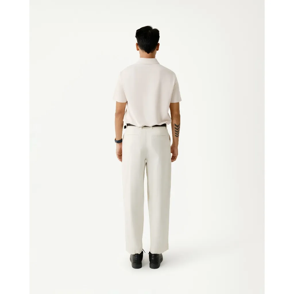 Ảnh Áo Polo Nam Tay Ngắn Vải S.Café Bo Cổ Gân Form Fitted - Routine 10S25POL028 2