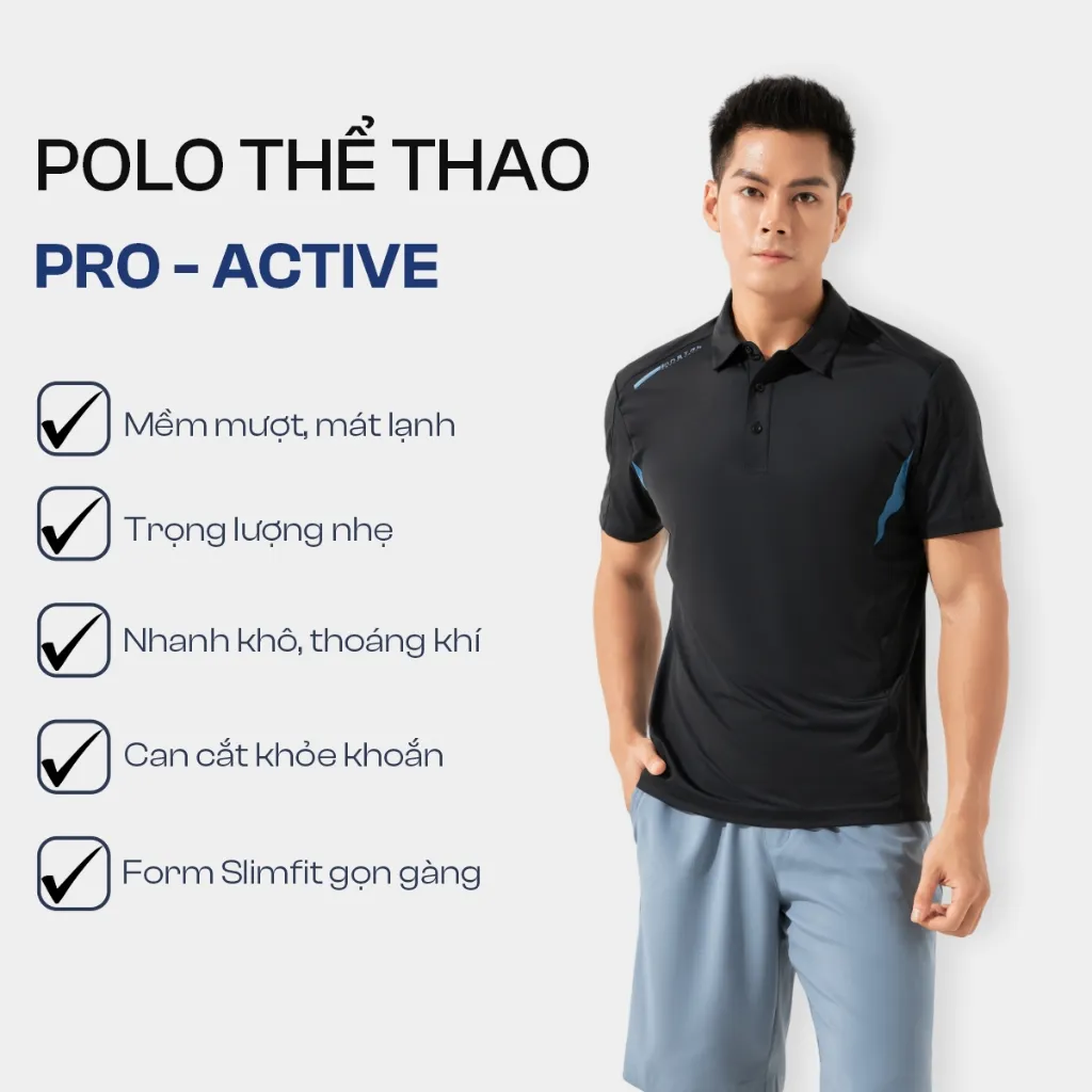 Ảnh Áo Polo Nam Thể Thao 5S FASHION Mát Lạnh Thoáng Khí, Thiết Kế Can Phối Khỏe Khoắn (01-APC25035) 1