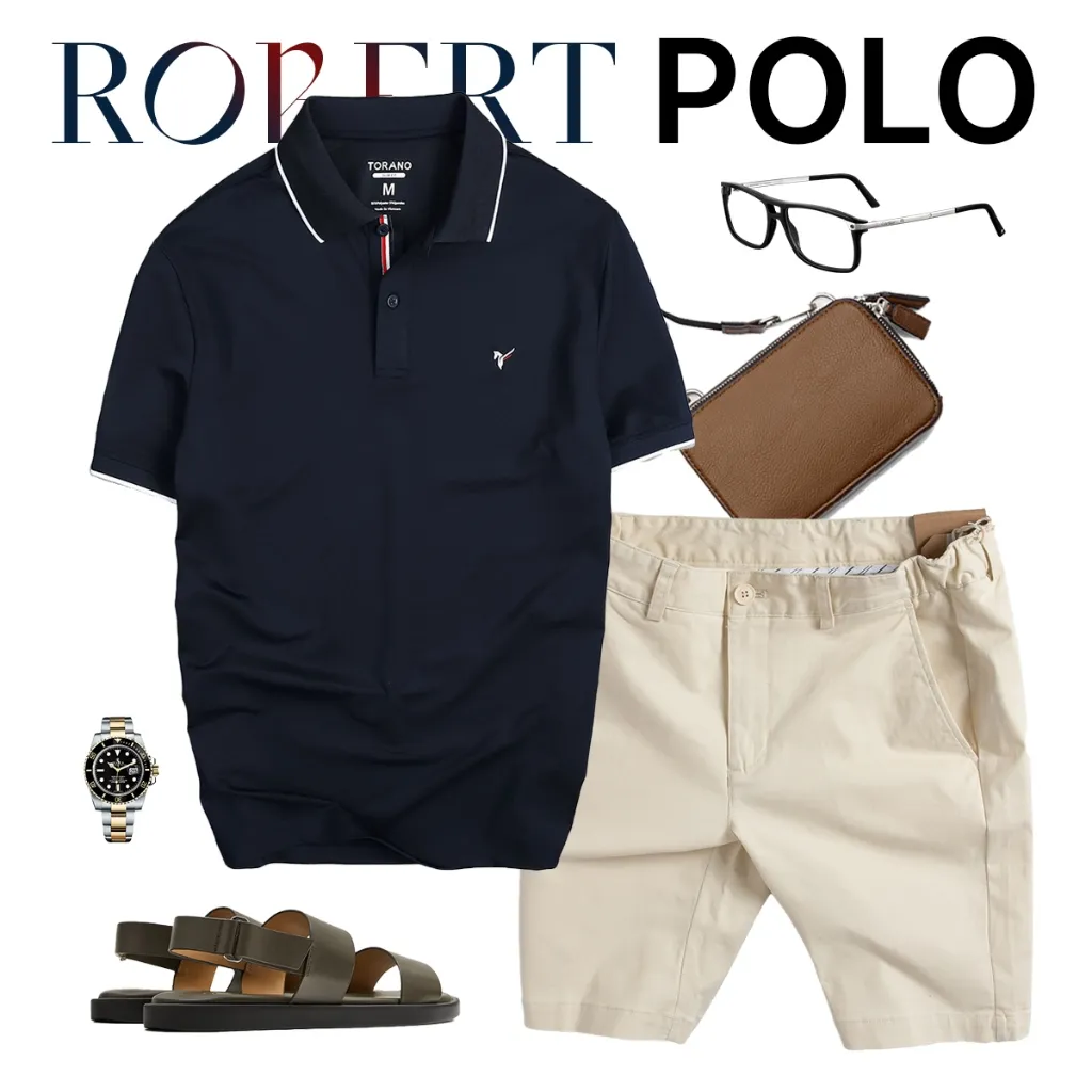 Ảnh Áo polo nam TORANO ROBERT POLO vải thế hệ mới, có cổ, nhiều màu, thoáng khí ,thanh lịch, sang trọng 1