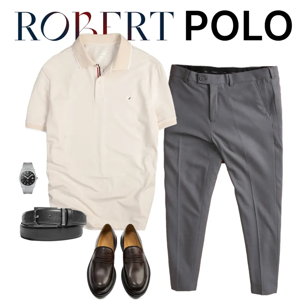 Ảnh Áo polo nam TORANO ROBERT POLO vải thế hệ mới, có cổ, nhiều màu, thoáng khí ,thanh lịch, sang trọng 3