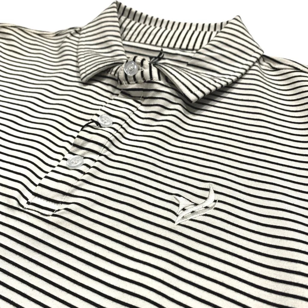 Ảnh Áo polo nam Velutino ngắn tay cổ bẻ kẻ ngang 100% cotton mềm mại thoáng mát 1