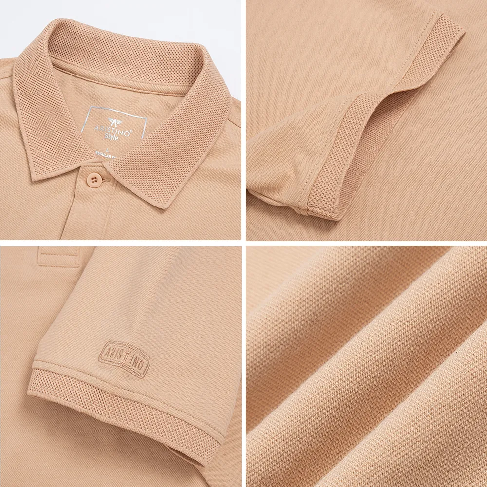 Ảnh Áo polo ngắn tay ARISTINO phom Regular fit suông nhẹ, 5 màu trẻ trung, lịch sự APSR09 2