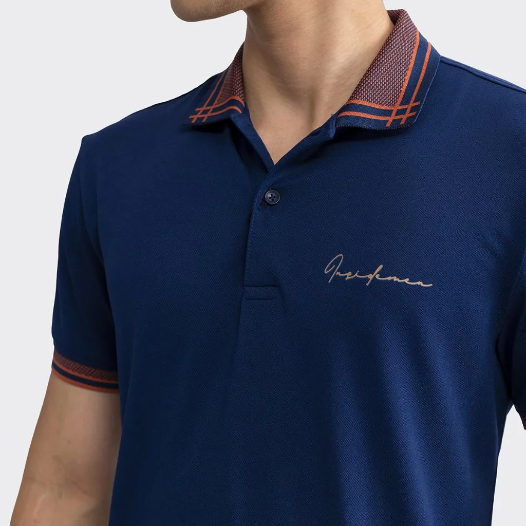 Ảnh Áo Polo ngắn tay Nam INSIDEMEN Slim fit thoải mái, sang trọng, thanh lịch - IPS067S2 3