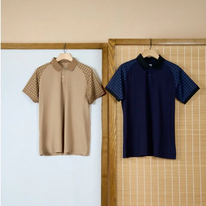 Ảnh Áo Polo Rayon Nanh Sói Form Slimfit 4MEN PO162 ôm tôn dáng, vải mềm thấm hút mồ hôi, thoáng mát 4