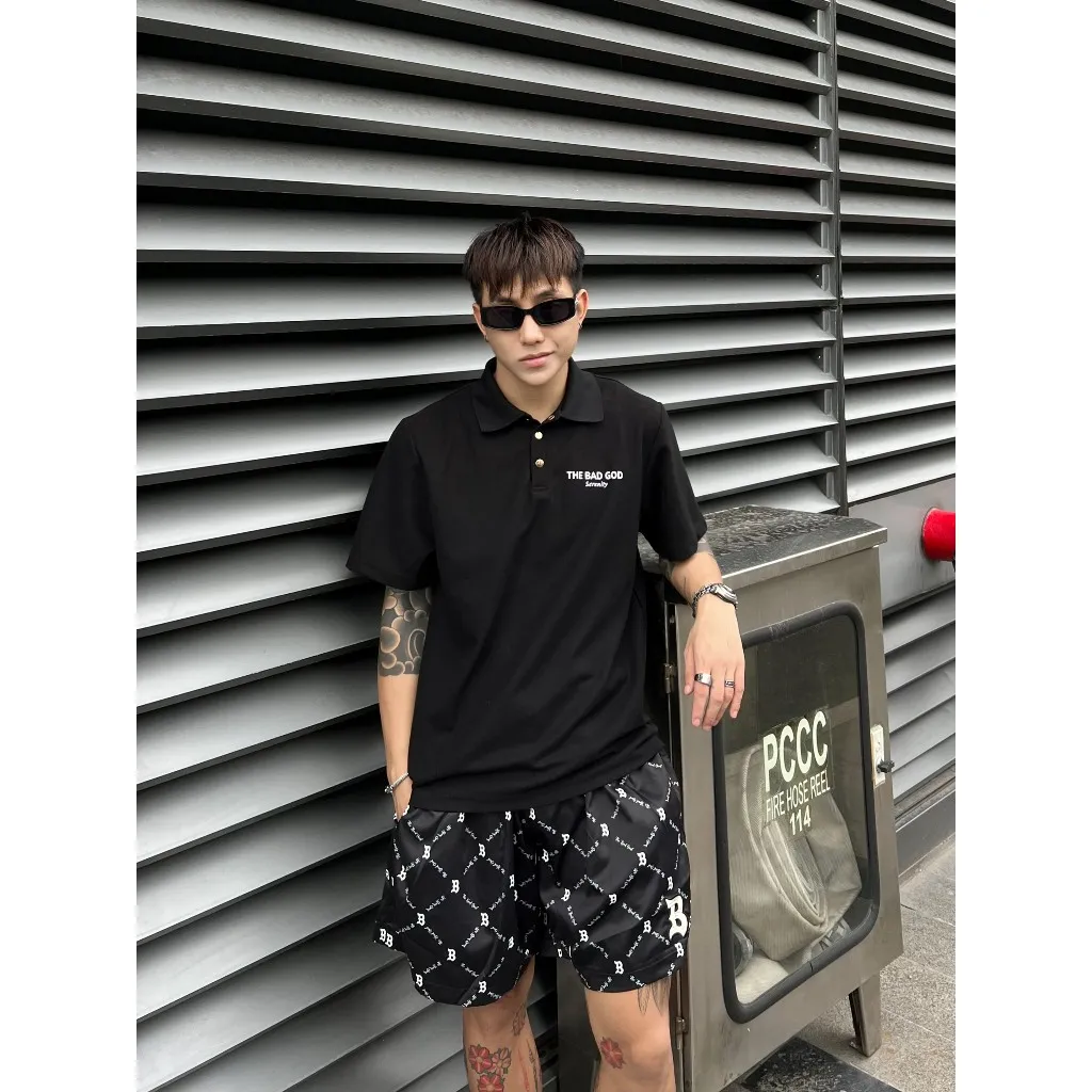 Ảnh Áo Polo The Bad God Basic Serenity 3