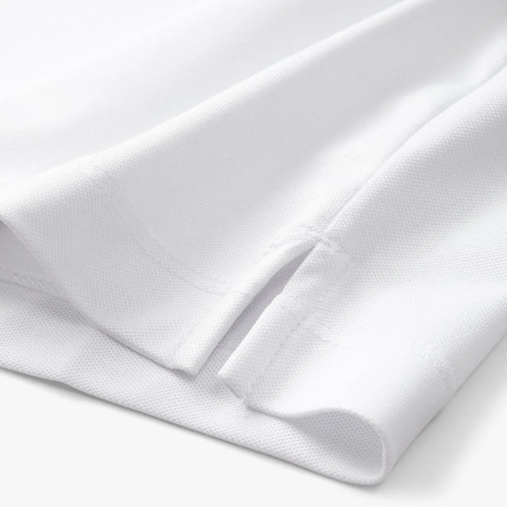 Ảnh Áo Polo Trắng 9APCT576TRK Biluxury Hoạ Tiết Kháng Khuẩn Chống Nhăn Bền Màu 4