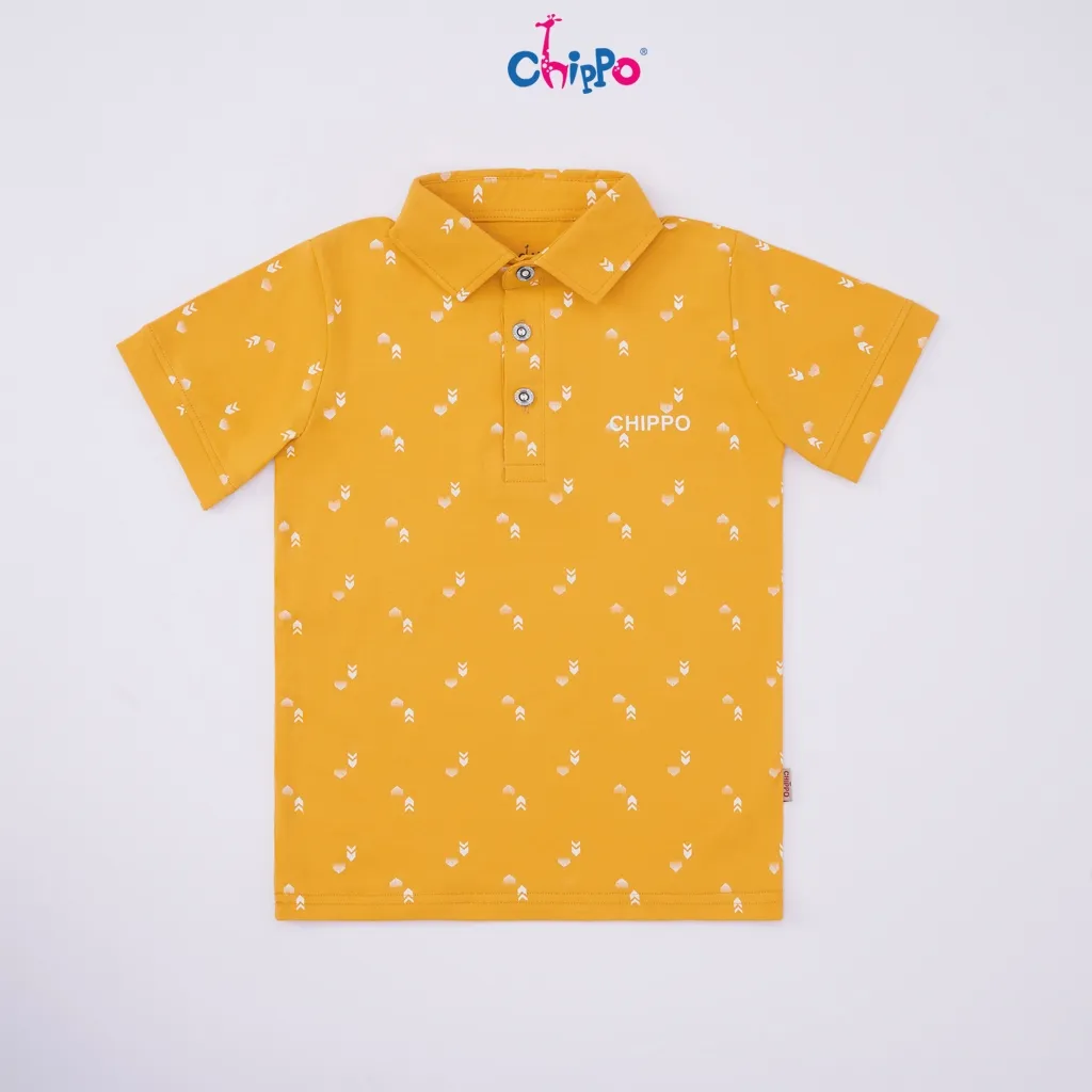 Ảnh Áo Polo trẻ em Chippo i chất liệu Cotton mềm min, thoáng khí,áo thun sơ mi đi học cho bé từ 6 đến 10 tuổi (22-33Kg) 2