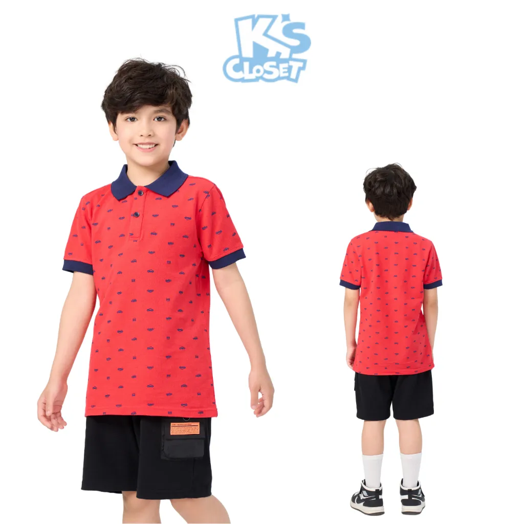 Ảnh Áo Polo Trẻ Em K'S CLOSET Chất Vải Mềm Mịn, Thoáng Khí KT23THS/ KT17TWS/ E012FOS/ E120ONS/ KT151FOS/ KT107FIS 2