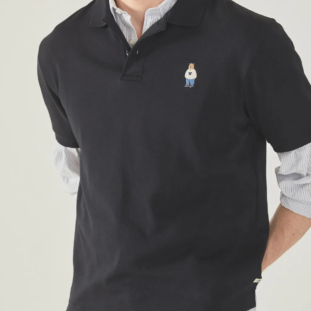 Ảnh Áo Polo WHO.A.U Steve Collar T-Shirt_WHHAF2411U 1