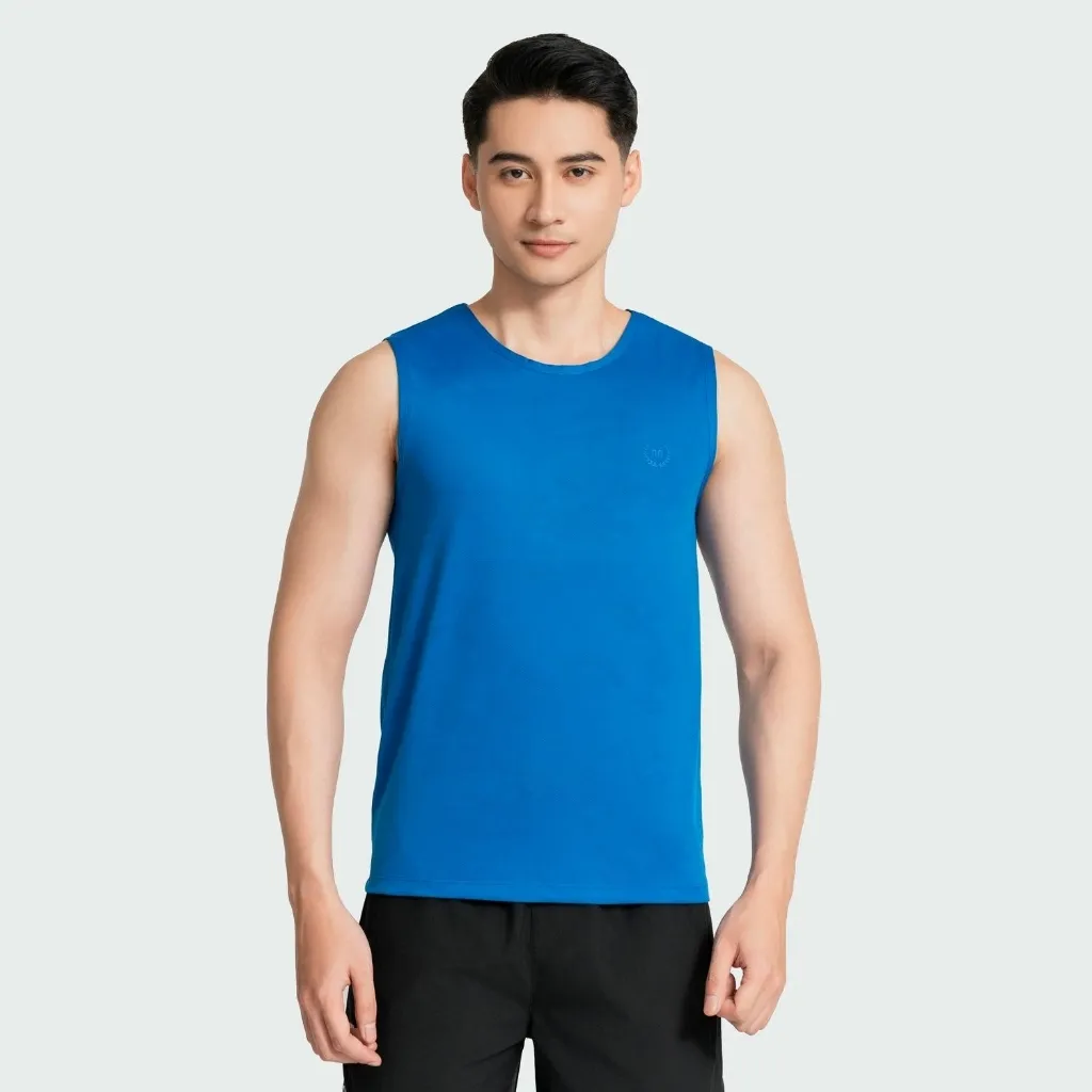 Ảnh Áo Sát Nách Tanktop Nam Aristino Insidemen 6TL003AZ cổ tròn, phom dáng thoải mái đem lại sự dễ chịu tối đa 4