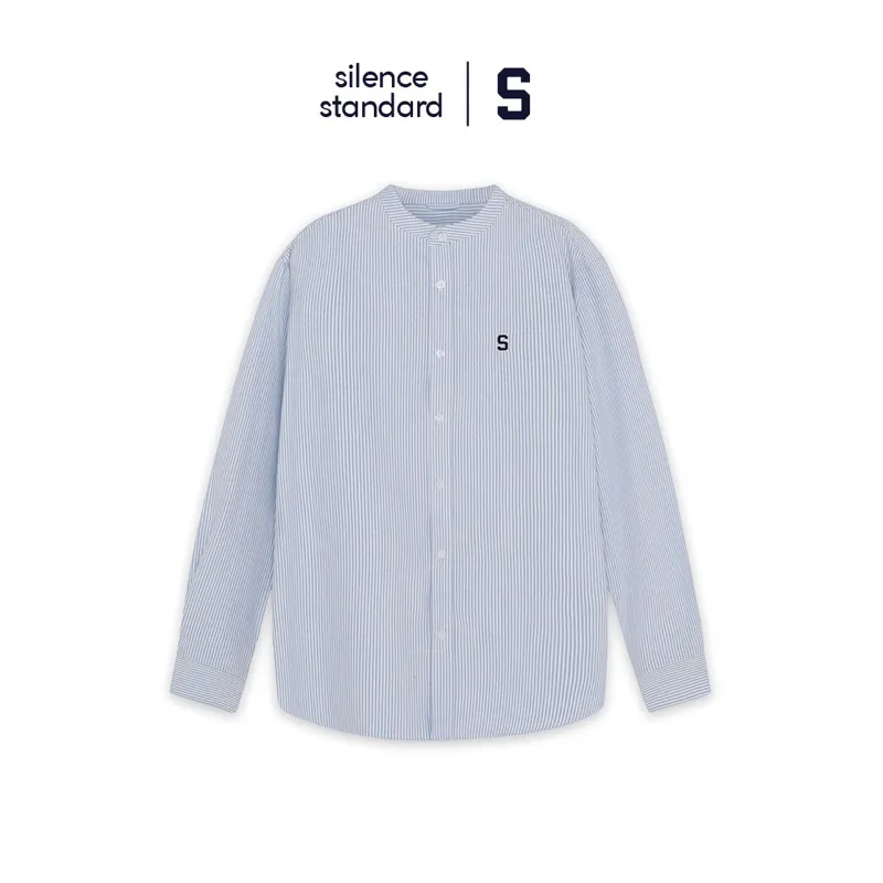 Ảnh Áo sơ mi cổ tàu SilenceStandard Premium Oxford [S028] 1