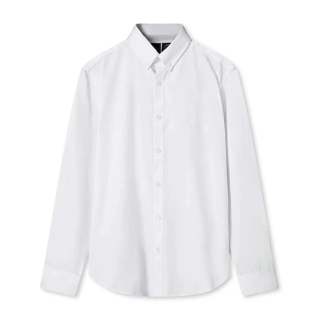 Ảnh Áo Sơ Mi Cotton Poly Tay Dài Sọc Elegant Stripe Harmony Form Slim SMID0294 2