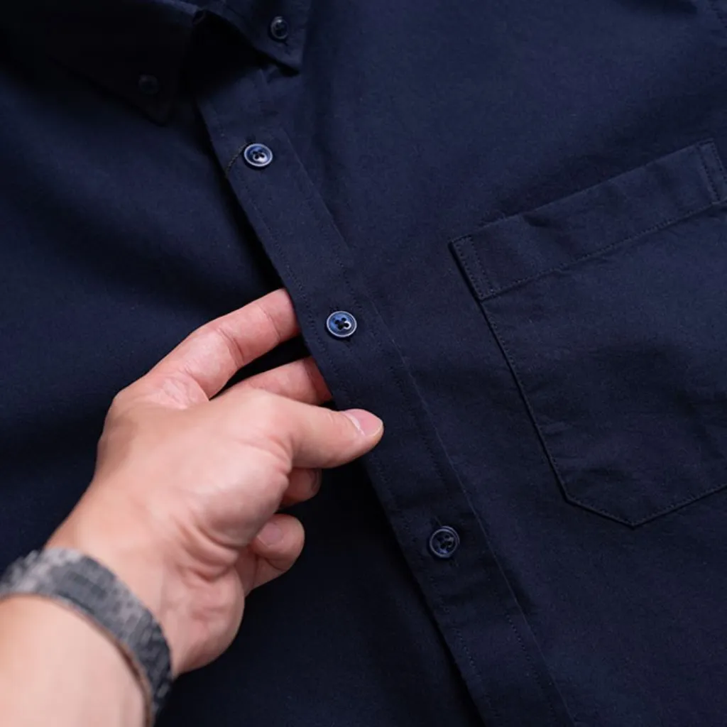 Ảnh Áo sơ mi dài tay nam Phan Nguyễn, chất liệu cotton mềm, mát, thấm hút tốt, form regular fit SMD.1371 4