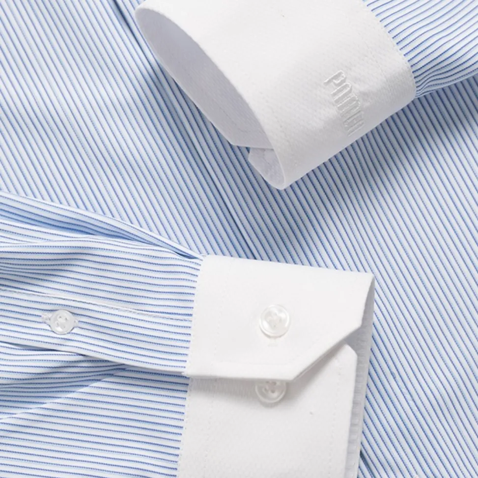 Ảnh Áo sơ mi dài tay nam Phan Nguyễn, chất liệu cao cấp, mềm mịn, ít nhăn nhàu form slim fit SMD.1397 2
