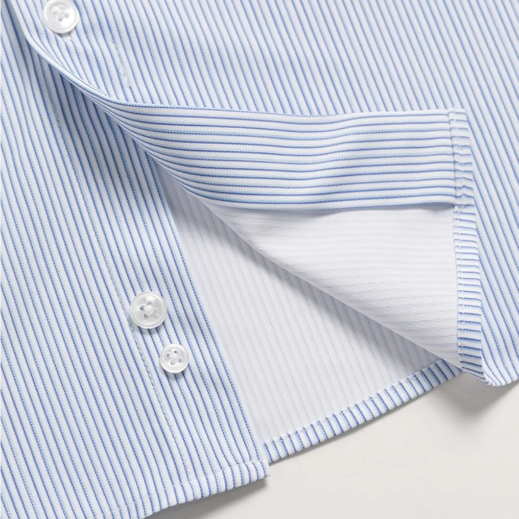 Ảnh Áo sơ mi dài tay nam Phan Nguyễn, chất liệu cao cấp, mềm mịn, ít nhăn nhàu form slim fit SMD.1397 3