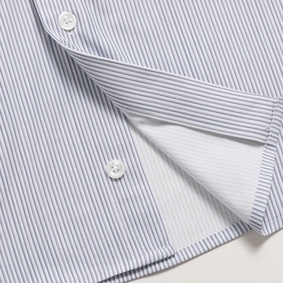 Ảnh Áo sơ mi kẻ nam Phan Nguyễn, chất liệu cao cấp, mềm mại, form slim fit tôn dáng SMD.1399 2