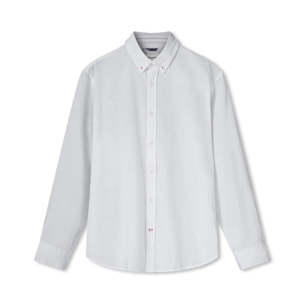 Ảnh Áo Sơ Mi Linen Nam Tay Dài Coastal Breeze Form Regular SMID0277 3