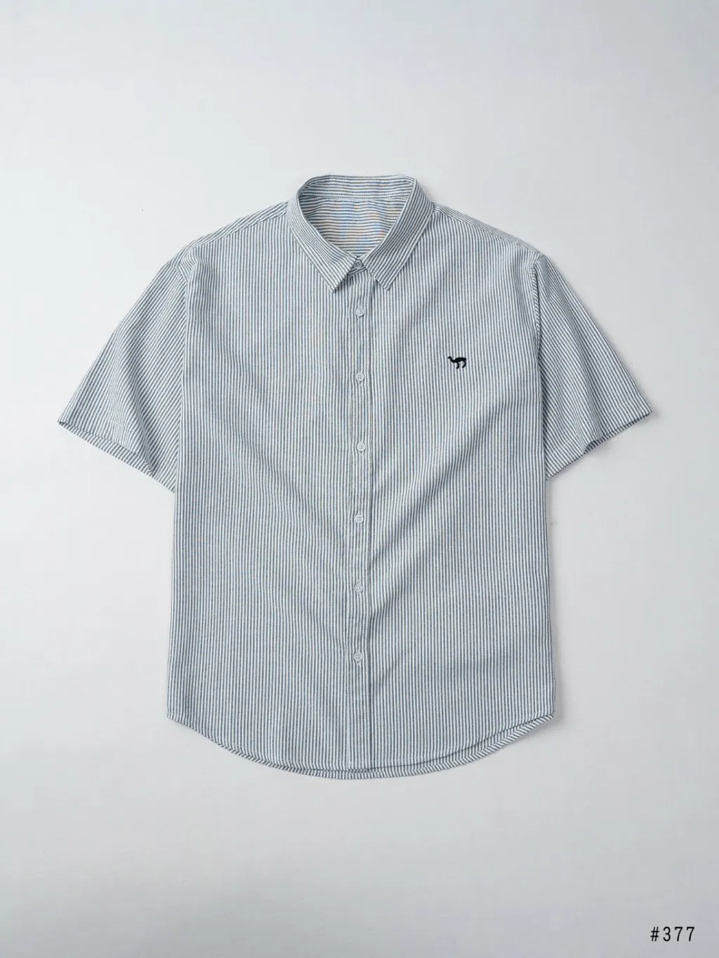Ảnh Áo Sơ Mi Nam Cộc LẠC ĐÀ DENIMST 377, Chất Liệu Cotton Mềm Mát 2