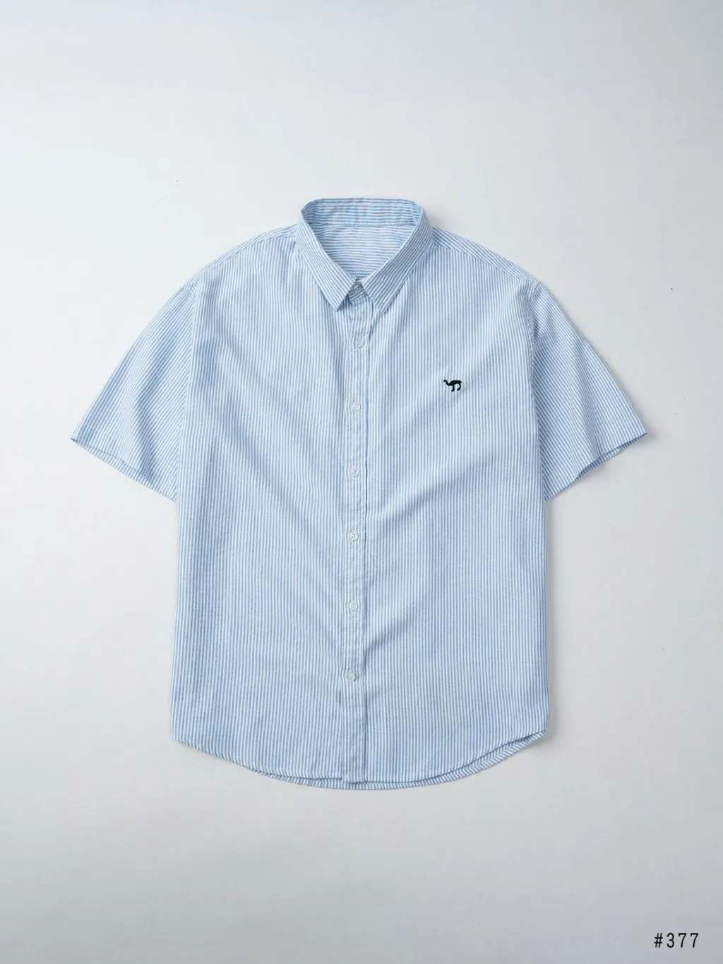 Ảnh Áo Sơ Mi Nam Cộc LẠC ĐÀ DENIMST 377, Chất Liệu Cotton Mềm Mát 4