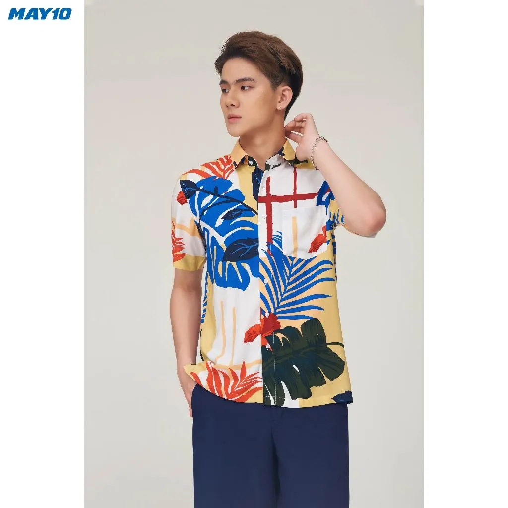 Ảnh ÁO sơ mi nam cộc tay May 10 form RegularFit mã 010123067 2 2