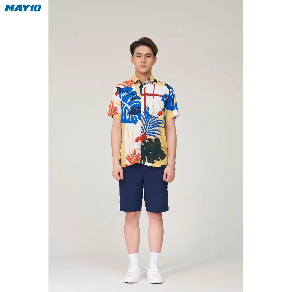 Ảnh ÁO sơ mi nam cộc tay May 10 form RegularFit mã 010123067 2 4