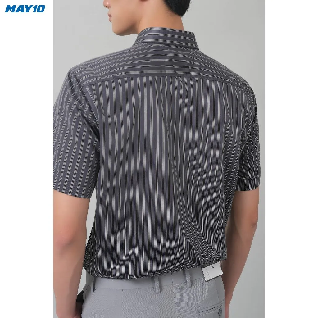 Ảnh Áo Sơ mi nam cộc tay May10 form Regular mã 010123048 AD066 3