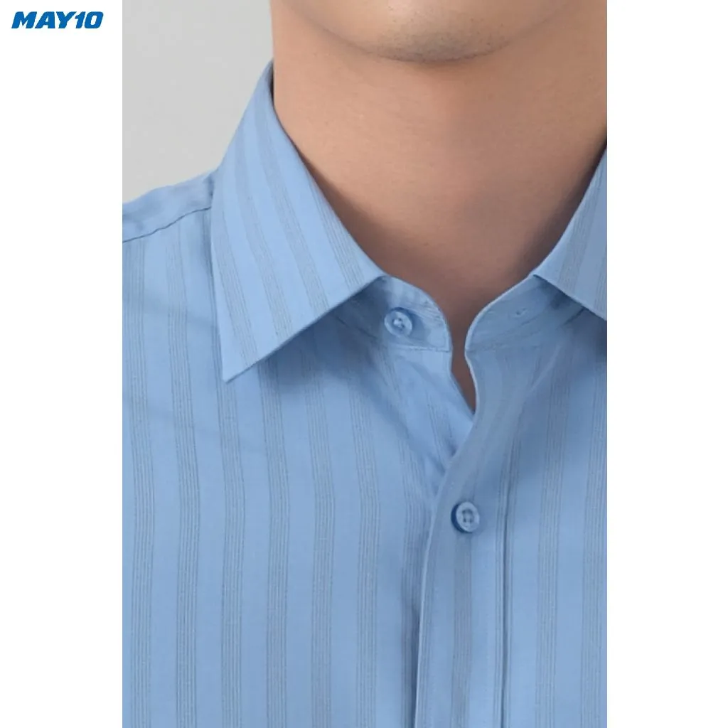 Ảnh Áo Sơ mi nam cộc tay May10 form RegularFit mã 010123042 AD053 4