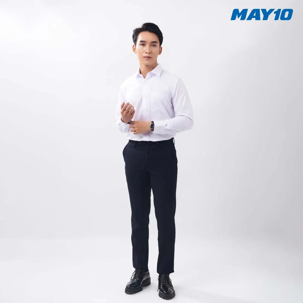 Ảnh Áo sơ mi nam dài tay May 10 ( Back to school) 1