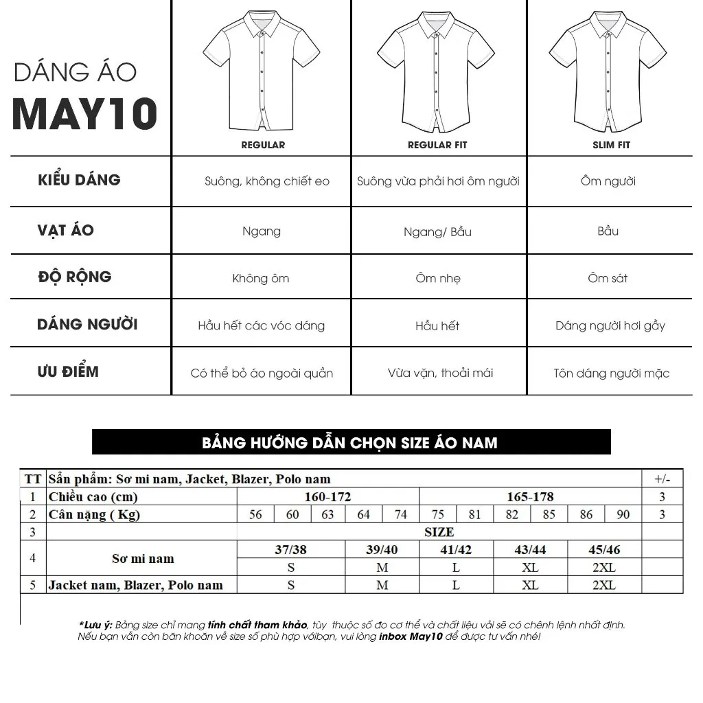 Ảnh Áo sơ mi nam dài tay May 10 ( Back to school) 3