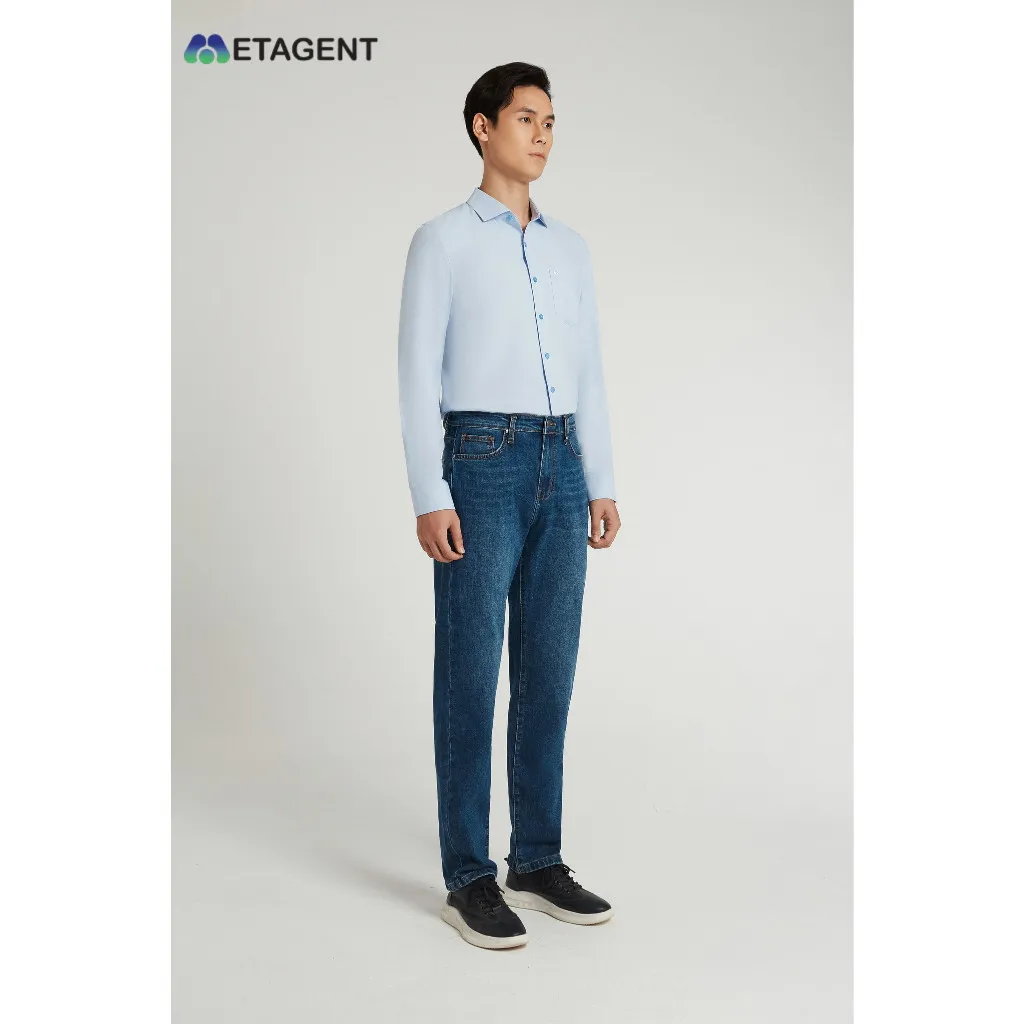 Ảnh Áo sơ mi nam dáng slim fit Metagent MS 17E3601 2