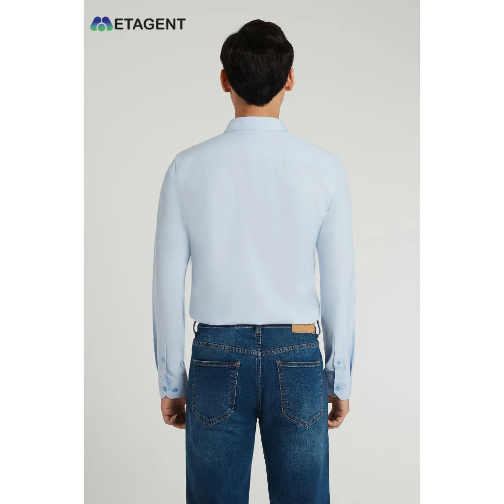 Ảnh Áo sơ mi nam dáng slim fit Metagent MS 17E3601 3