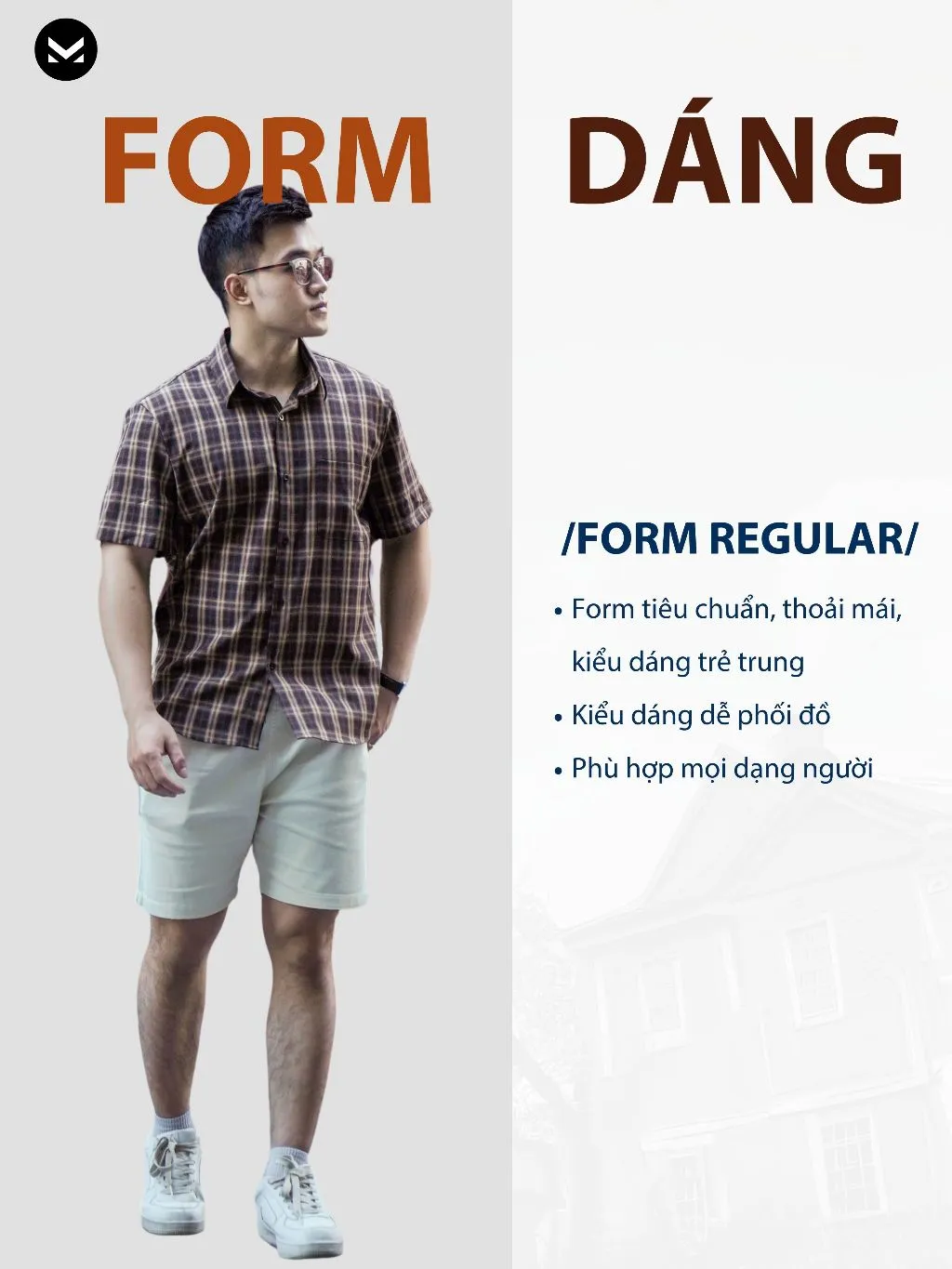 Ảnh Áo Sơ Mi nam kẻ Stone MKCLEVER Chất kẻ lạnh Hàn mềm mịn, thoáng mát, chống nhăn, form rộng mặc hằng ngày 3
