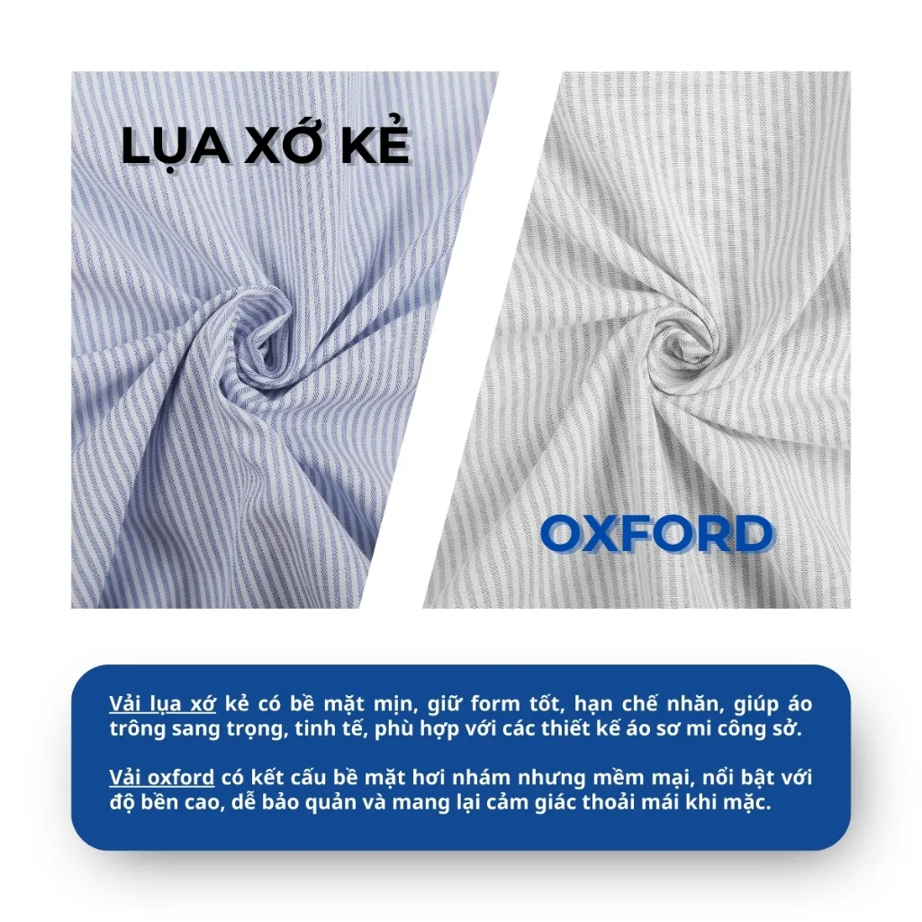 Ảnh Áo sơ mi nam tay dài kẻ sọc dọc cổ tròn AKUBA, sơ mi oxford và nhung form regular thoải mái, thoáng mát | 01TE1033 4