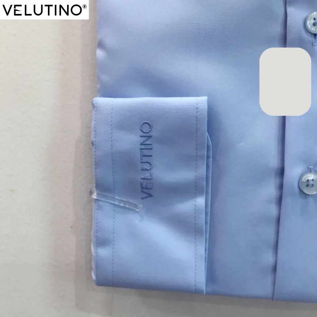 Ảnh Áo sơ mi nam Velutino dài tay túi ngực công sở cao cấp 3